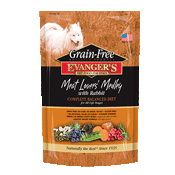 Evanger's Dry Dog Food: Meat Lovers Rabbit Medley - 33 lbs